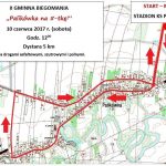 Trasa biegu głównego Palikówka 2017